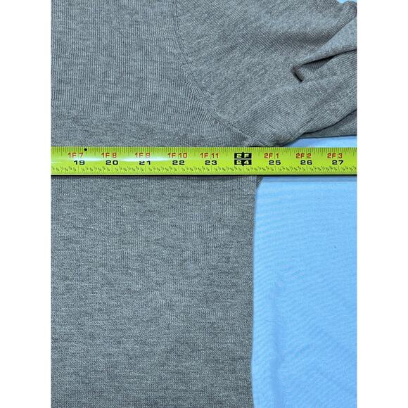 Smartwool Men’s XL Beige Quarter Zip Sweater Polyester Merino Wool Nylon - Picture 6 of 8